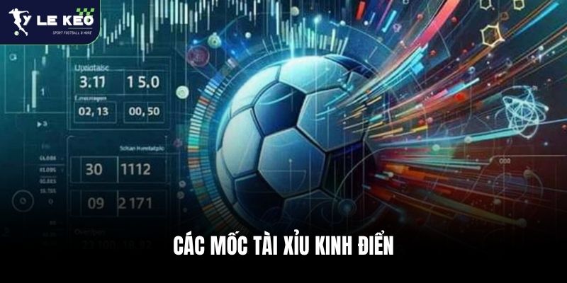Kèo Tài Xỉu Là Gì? Bí Quyết Đọc Vị Trận Đấu Và Săn Kèo Over/Under 2026 2 Các mốc Tài Xỉu kinh điển