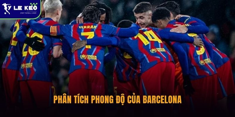 Phân tích phong độ của Barcelona