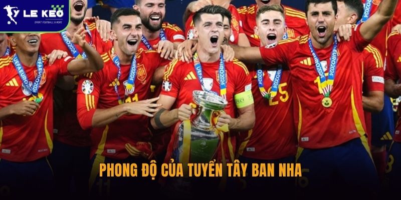 Phong độ của tuyển Tây Ban Nha