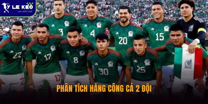 Phân tích hàng công cả 2 đội