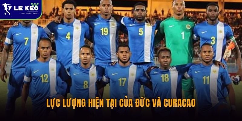 Lực lượng hiện tại của Đức và Curacao