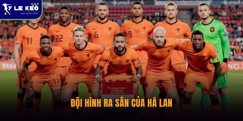 Đội hình ra sân của Hà Lan